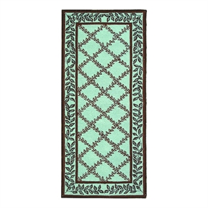 Safavieh Chelsea 2'-6&quot x 6'-0&quot Wool Hand Hooked Rug in Blue / Brown