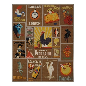 Safavieh Chelsea 8'-0&quot x 10'-0&quot Wool Hand Hooked Rug in Mocha