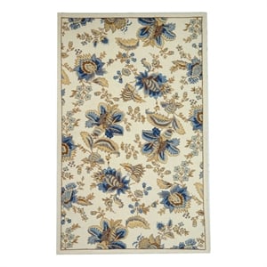 Safavieh Chelsea 9'-0&quot x 12'-0&quot Wool Hand Hooked Rug in Ivory