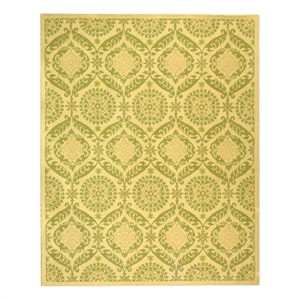 Safavieh Chelsea 9'-0&quot x 12'-0&quot Wool Hand Hooked Rug in Beige / Green