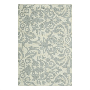 Safavieh Chelsea 1'-8&quot x 2'-6&quot Wool Hand Hooked Rug in Beige / Gray