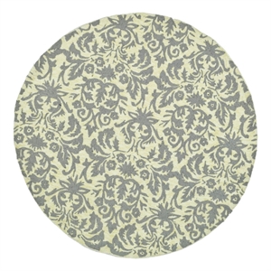 Safavieh Chelsea 3'-0&quot x 3'-0&quot Wool Hand Hooked Rug in Beige / Gray