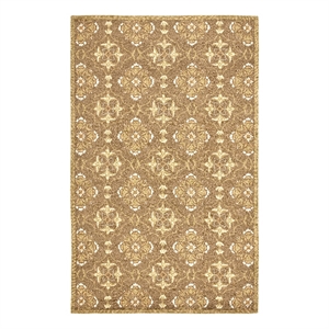 Safavieh Chelsea 8'-0&quot x 10'-0&quot Wool Hand Hooked Rug in Brown / Green