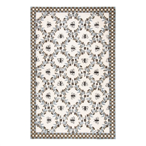 Safavieh Chelsea 6'-0&quot x 9'-0&quot Wool Hand Hooked Rug in Ivory / Light Blue