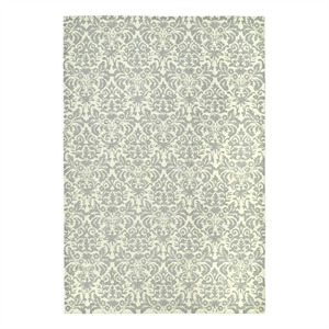 Safavieh Chelsea 8'-0&quot x 8'-0&quot Wool Hand Hooked Rug in Beige / Gray