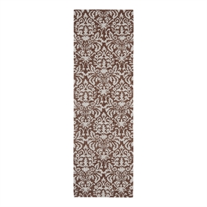 Safavieh Chelsea 2'-6&quot x 6'-0&quot Wool Hand Hooked Rug in Brown / Gray