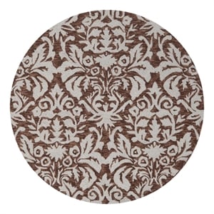 Safavieh Chelsea 3'-0&quot x 3'-0&quot Wool Hand Hooked Rug in Brown / Gray