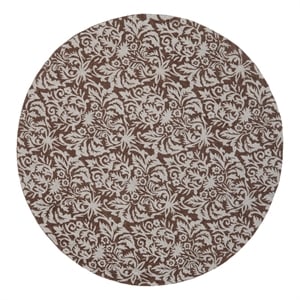 Safavieh Chelsea 5'-6&quot x 5'-6&quot Wool Hand Hooked Rug in Brown / Gray