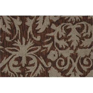 Safavieh Chelsea 8'-0&quot x 10'-0&quot Wool Hand Hooked Rug in Brown / Gray