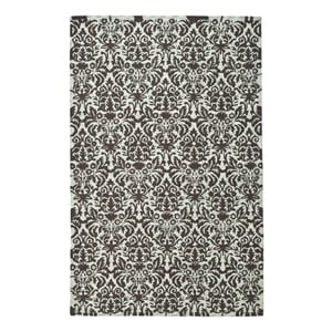 Safavieh Chelsea 3'-9&quot x 5'-9&quot Wool Hand Hooked Rug in Sage / Chocolate