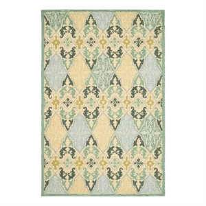 Safavieh Chelsea 9'-0&quot x 12'-0&quot Wool Hand Hooked Rug in Multi-Color