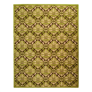 Safavieh Chelsea 8'-0&quot x 10'-0&quot Wool Hand Hooked Rug in Brown / Green