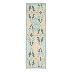 Safavieh Chelsea 2'-6&quot x 6'-0&quot Wool Hand Hooked Rug in Multi-Color