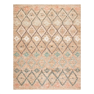 Safavieh Kilim 8'-0&quot x 10'-0&quot Jute and Cotton Hand Loomed Rug in Natural / Blue