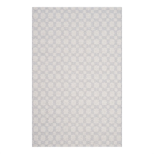 Safavieh Klc-Cotton Kilim 4'-0&quot x 6'-0&quot Cotton Hand Woven Rug in Silver / Ivory