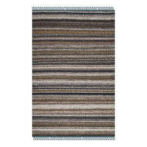 Safavieh Kilim 4'-0&quot x 6'-0&quot Cotton Hand Woven Rug in Gray / Purple