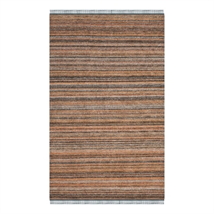 Safavieh Kilim 5'-0&quot x 8'-0&quot Cotton Hand Woven Rug in Pink / Gray