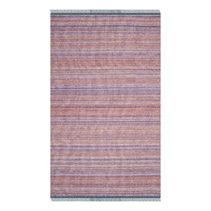 Safavieh Kilim 5'-0&quot x 8'-0&quot Cotton Hand Woven Rug in Purple / Rust