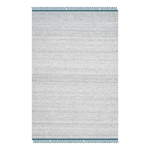 Safavieh Kilim 4'-0&quot x 6'-0&quot Cotton Hand Woven Rug in Gray / Ivory