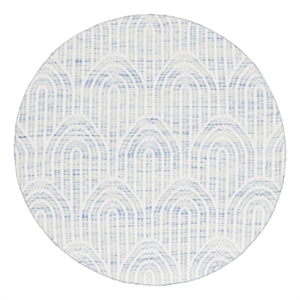 Safavieh Kilim 6'-0&quot x 6'-0&quot Wool Hand woven Rug in Blue / Ivory