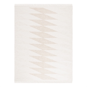 Safavieh Kilim 8'-0&quot x 10'-0&quot Wool and Cotton Flat Weave Rug in Taupe / Ivory