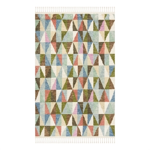 Safavieh Kenya 6'-0&quot x 9'-0&quot Wool and Cotton Hand Knotted Rug in Multi-Color