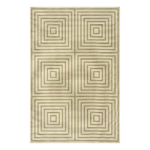 Safavieh Linden 100 4'-0&quot x 6'-0&quot Power Loomed Rug in Cream / Olive