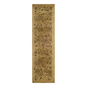 Safavieh Lyndhurst 2'-3&quot x 12'-0&quot Power Loomed Rug in Beige / Multi-Color