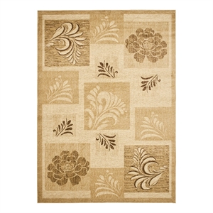 Safavieh Lyndhurst 8'-0&quot x 11'-0&quot Power Loomed Rug in Ivory / Multi-Color