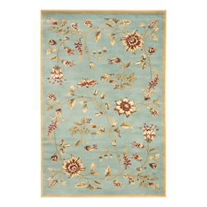 Safavieh Lyndhurst 3'-3&quot x 5'-3&quot Power Loomed Rug in Blue / Multi-Color