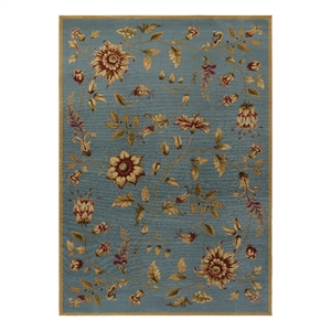 Safavieh Lyndhurst 6'-7&quot x 9'-6&quot Power Loomed Rug in Blue / Multi-Color