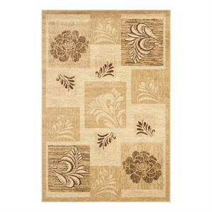 Safavieh Lyndhurst 4'-0&quot x 6'-0&quot Power Loomed Rug in Ivory / Multi-Color