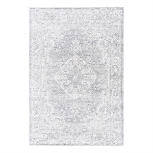 Safavieh Luna 9'-0&quot x 12'-0&quot Jute Power Loomed Rug in Gray / Ivory