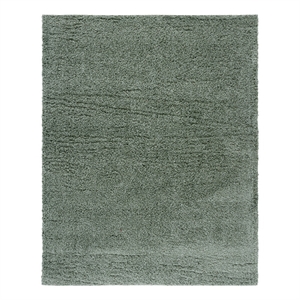 Safavieh Lindsay Shag 9'-0&quot x 12'-0&quot Polyester Power Loomed Rug in Green