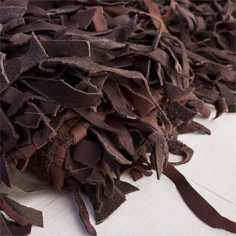 Safavieh Leather Shag 5'-0