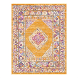 Safavieh Madison 9'-0&quot x 12'-0&quot Power Loomed Rug in Orange / Fuscia
