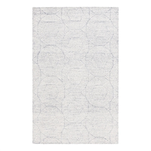 Safavieh Metro 3'-0&quot x 5'-0&quot Wool Hand Tufted Rug in Light Gray