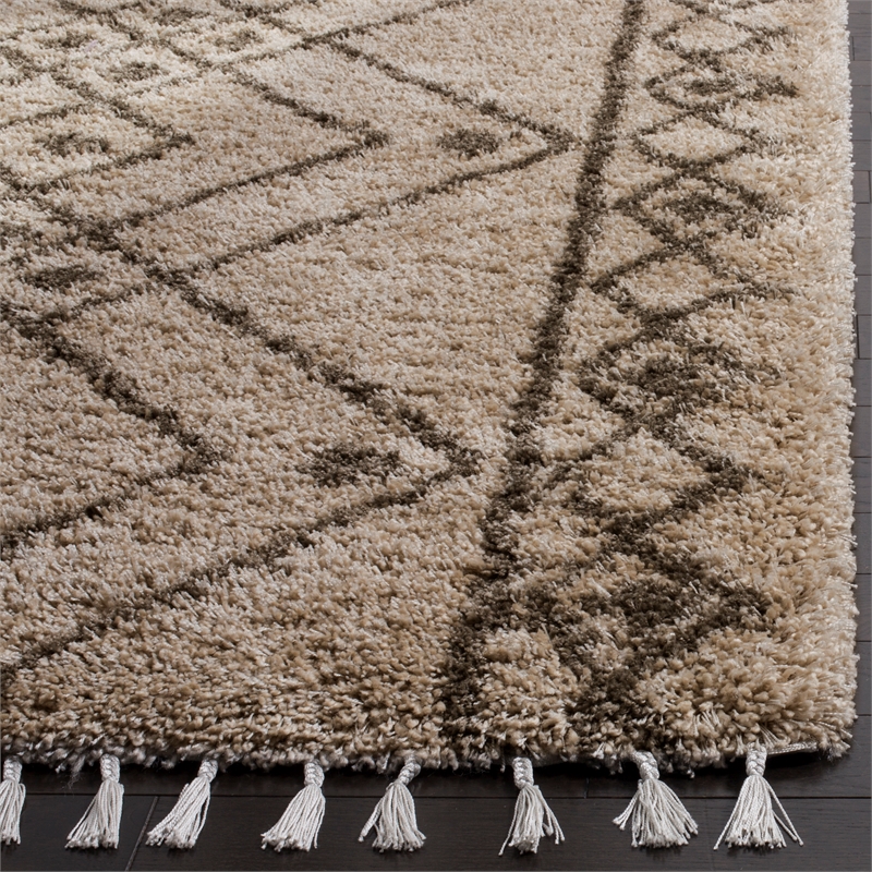 Safavieh Moroccan Fringe Shag 200 5'-3