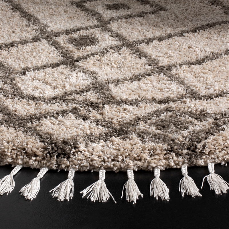 Safavieh Moroccan Fringe Shag 200 6'-7