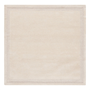 Safavieh Metro 6'-0&quot x 6'-0&quot Wool and Cotton Hand Tufted Rug in Ivory