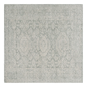 Safavieh Maharaja 6'-0&quot x 6'-0&quot Wool and Cotton Hand Loomed Rug in Sage / Green