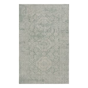 Safavieh Maharaja 8'-0&quot x 10'-0&quot Wool and Cotton Hand Loomed Rug in Sage / Green