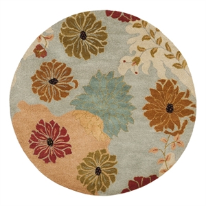 Safavieh Metro 6'-0&quot x 6'-0&quot Wool Hand Tufted Rug in Multi-Color