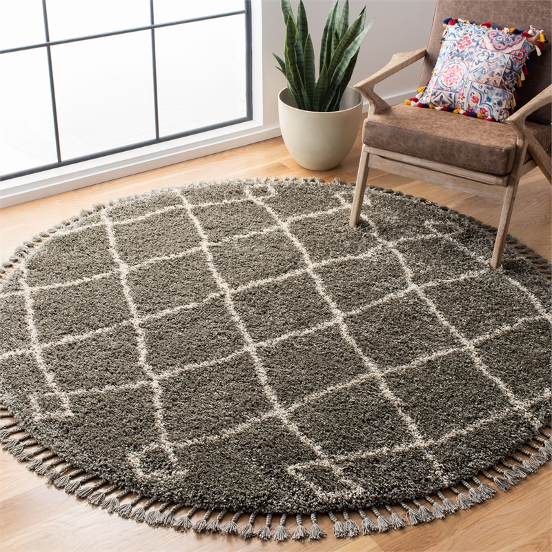 Safavieh Moroccan Fringe Shag 200 6'-7