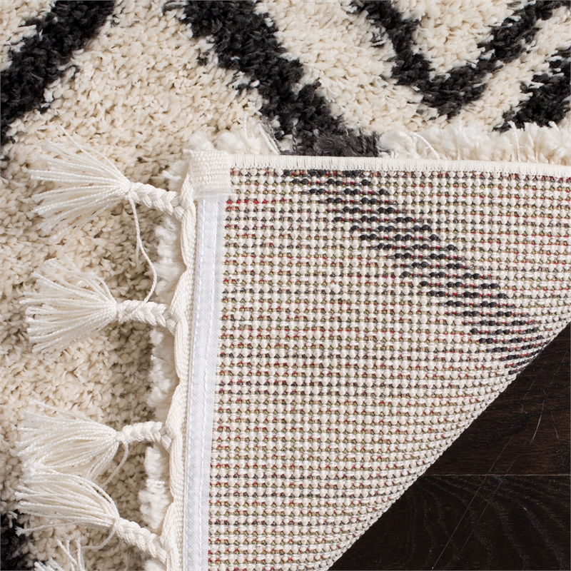 Safavieh Moroccan Fringe Shag 200 4'-0