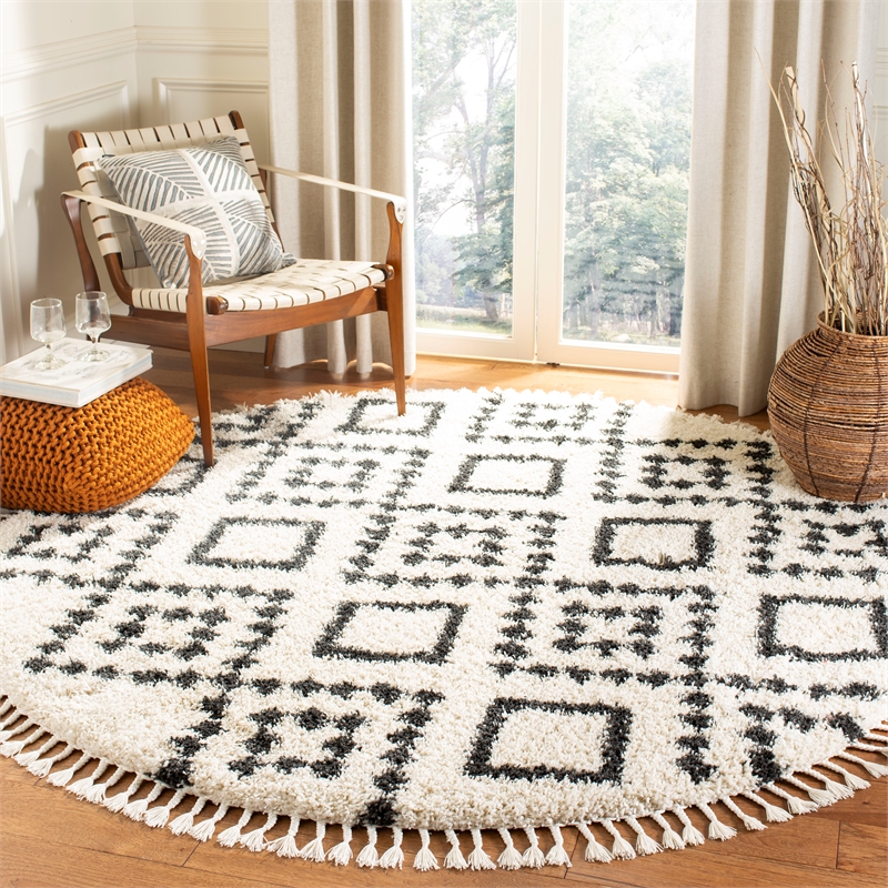 Safavieh Moroccan Fringe Shag 200 6'-7