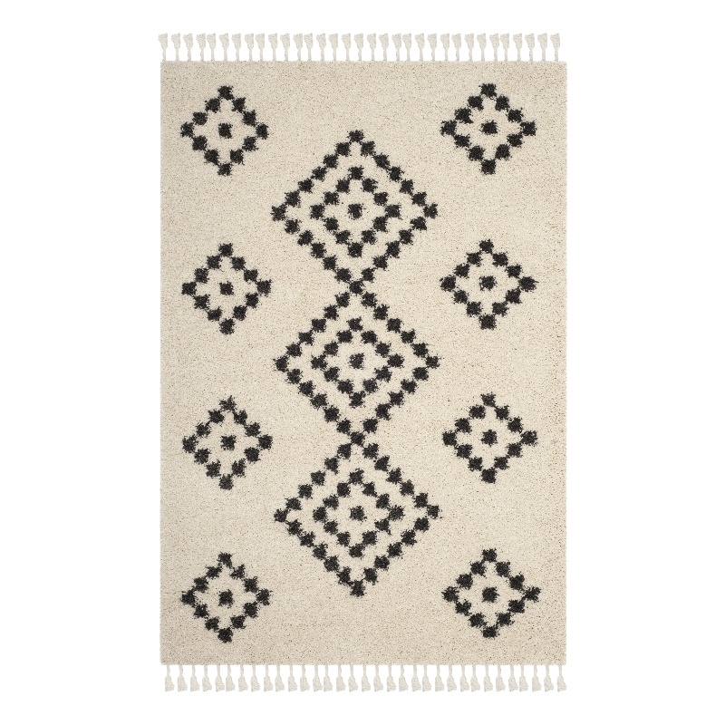 Safavieh Moroccan Fringe Shag 200 4'-0