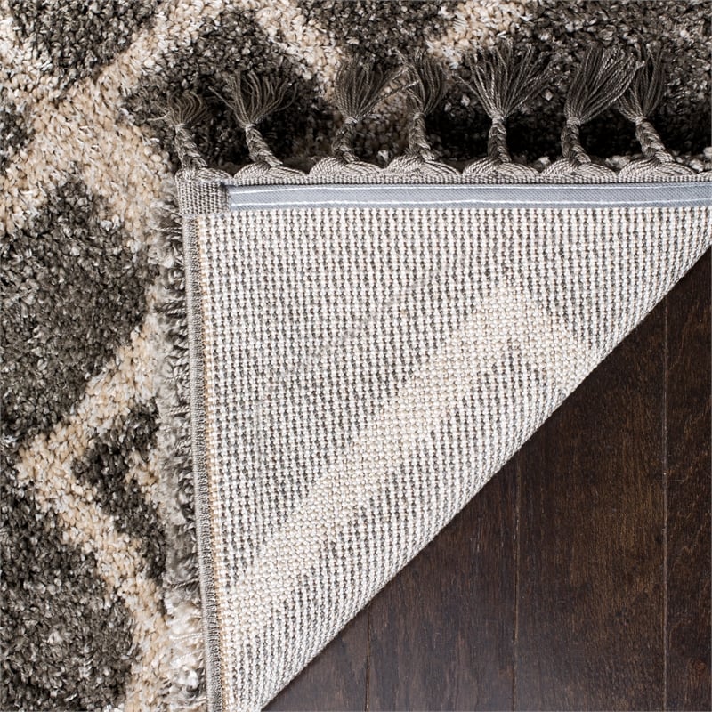 Safavieh Moroccan Fringe Shag 200 4'-0