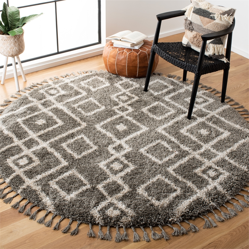 Safavieh Moroccan Fringe Shag 200 6'-7