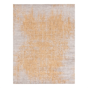 Safavieh Mirage 9'-0&quot x 12'-0&quot Wool Hand Loomed Rug in Gray / Gold